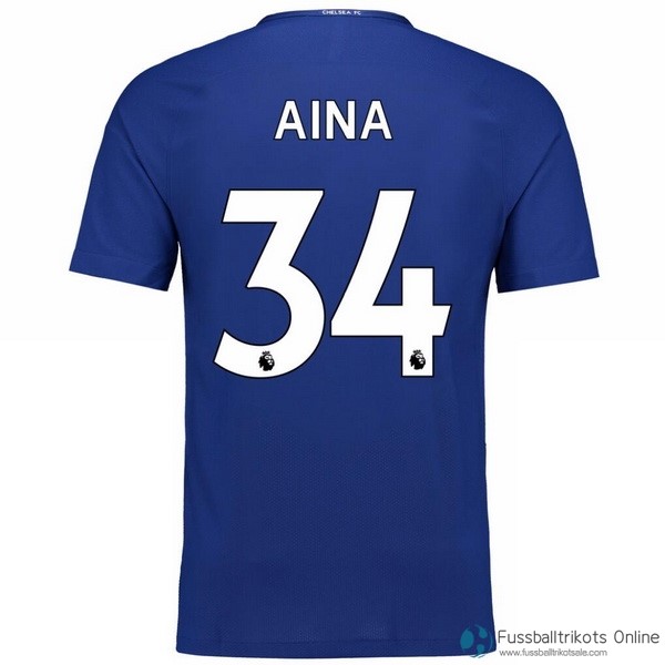 Chelsea Trikot Heim Aina 2017-18 Fussballtrikots Günstig